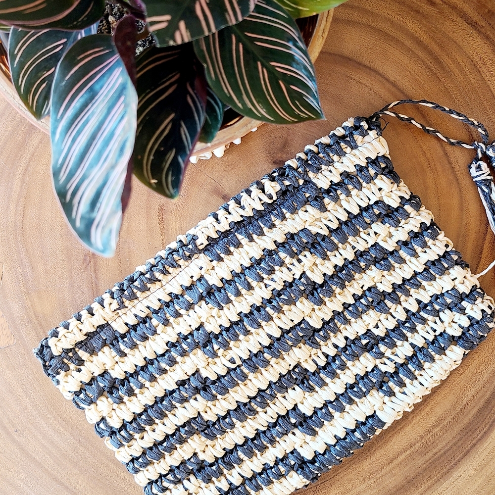 FALLON & ROYCE Woven Clutch